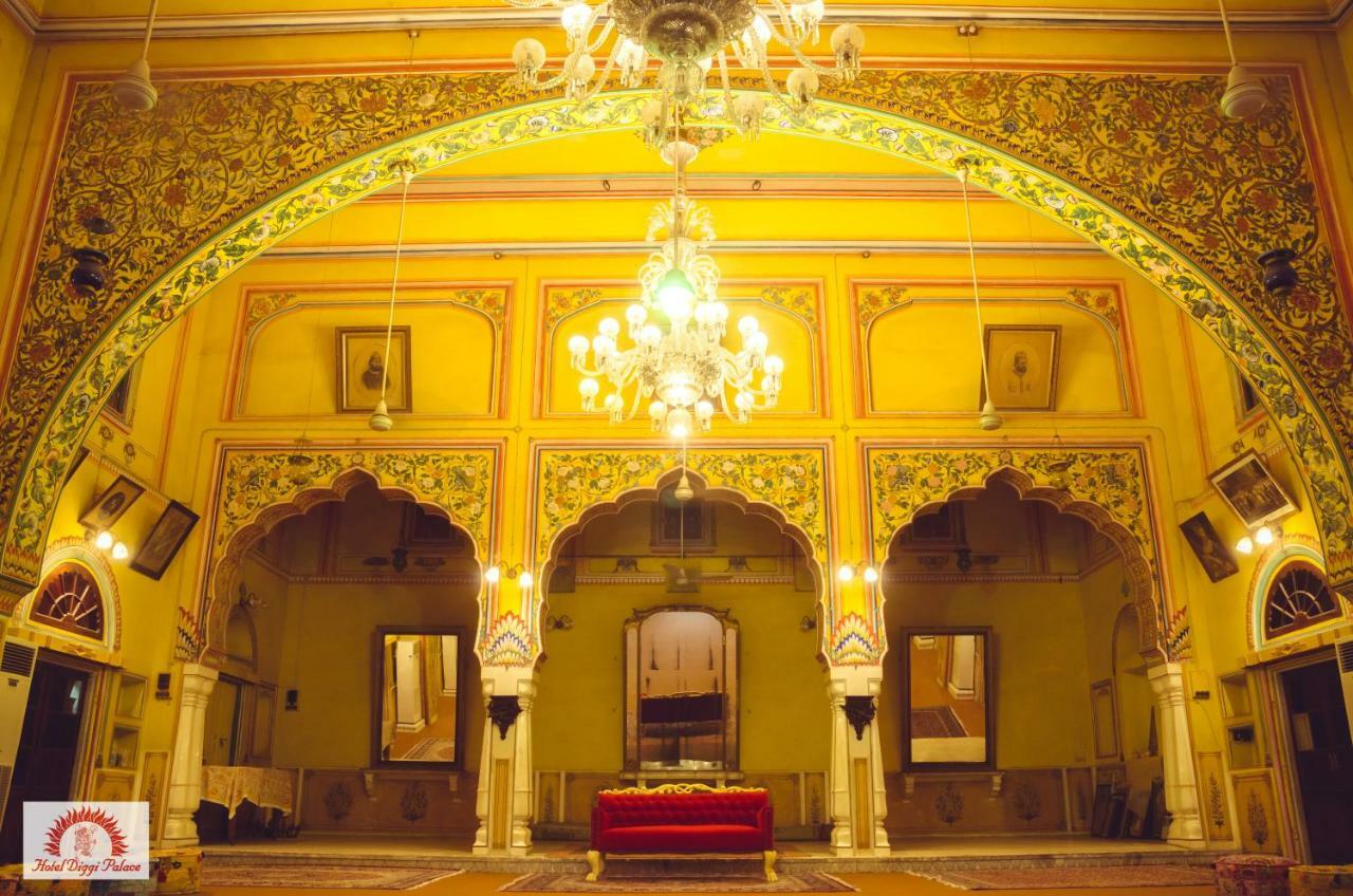 Diggi Palace - A City Center Hidden Heritage Gem Jaipur Eksteriør bilde