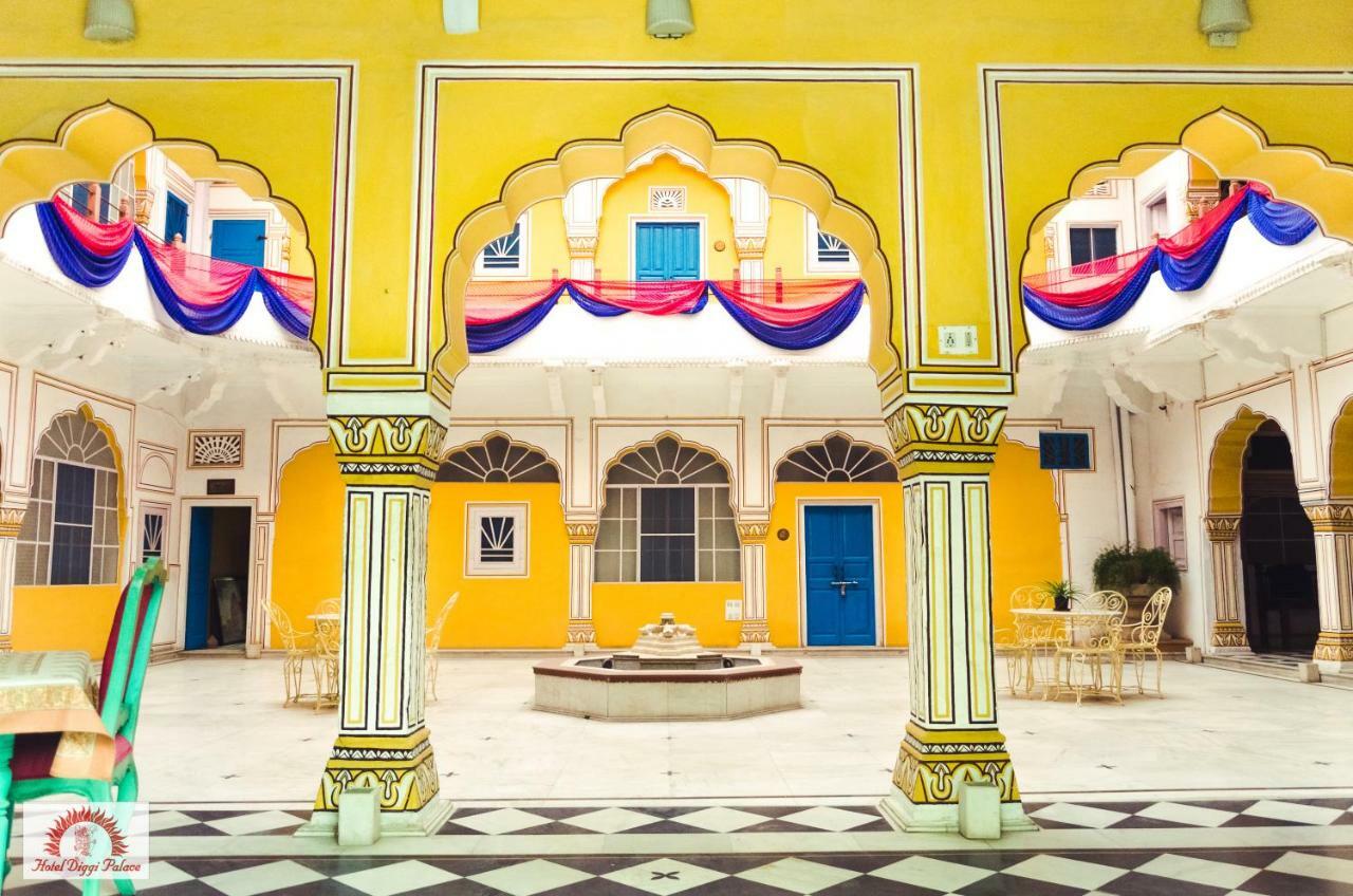 Diggi Palace - A City Center Hidden Heritage Gem Jaipur Eksteriør bilde